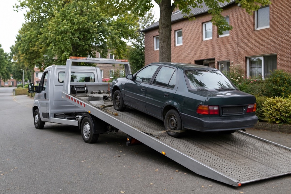 Kostenlose Fahrzeugabholung in Düren